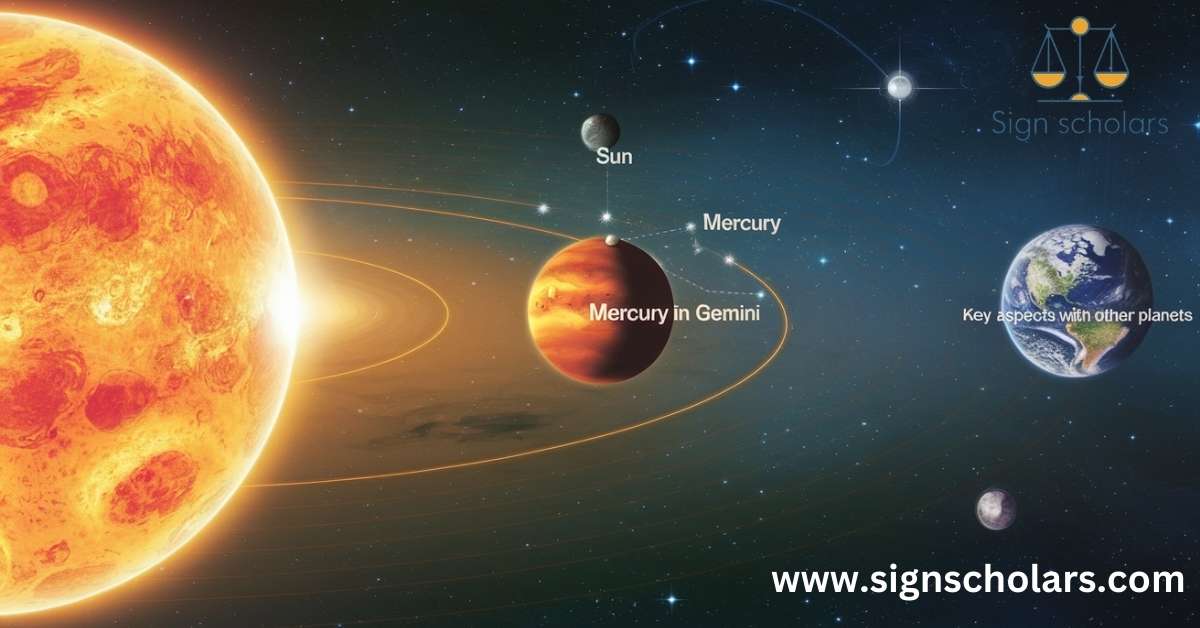 Mercury in Gemini: Key Aspects with Other Planets