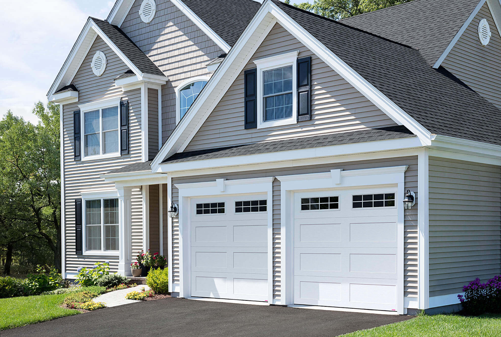 garage door width