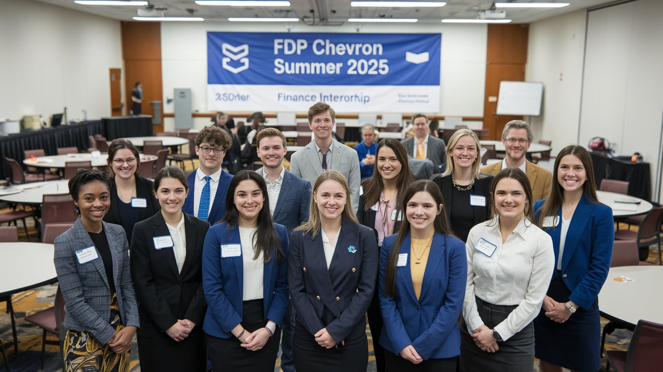 fdp chevron summer 2025 finance internship