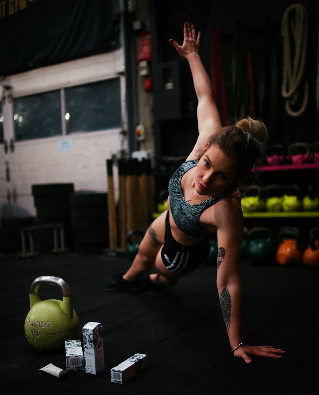 Motivational workout image