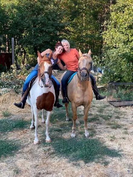 Riding with Mom