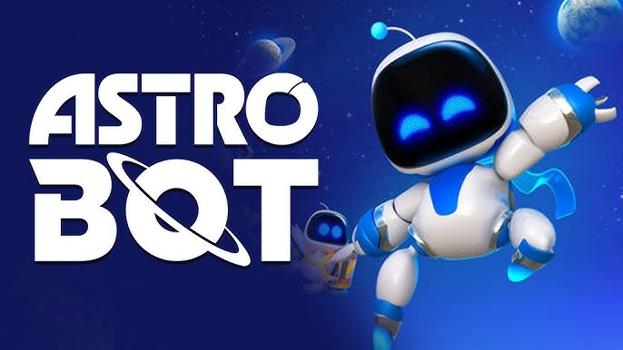 Astro Bot next to the text Astro Bot