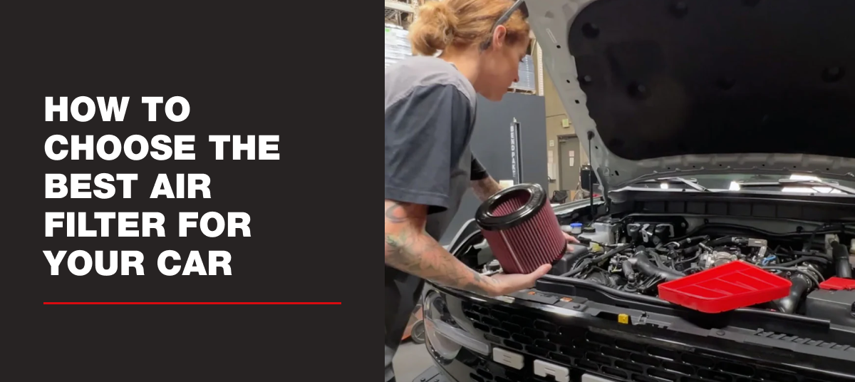 How to Choose the Best Air Filter for Your Car
