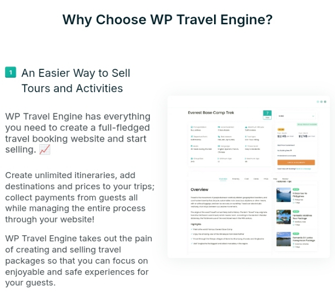 WP Travel Engine Vs Tourfic