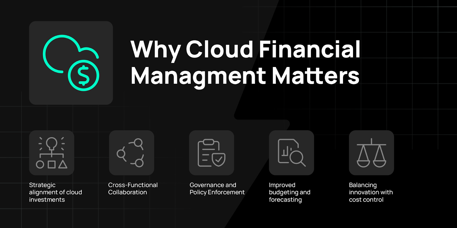 Reasons why cloud financial management matters