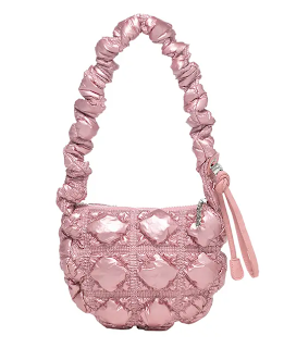 Carylin Poing Shoulder Bag Rose Pink