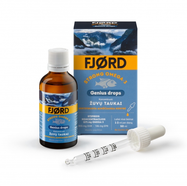 FJORD Strong Omega-3 Genius drops