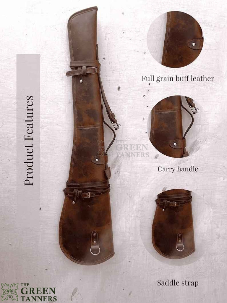 Leather Rifle Scabbard