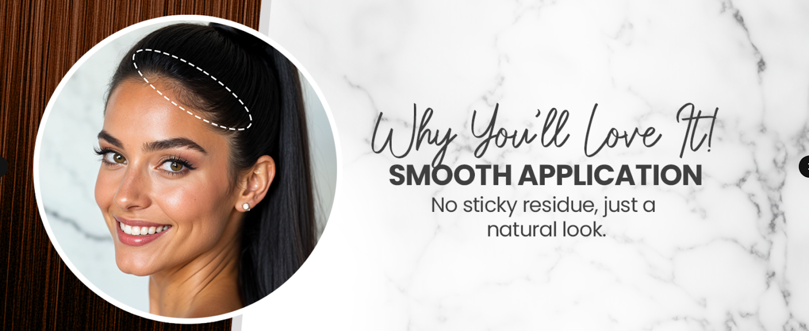 Stylo correcteur de couleur pour racines de cheveux châtain moyen