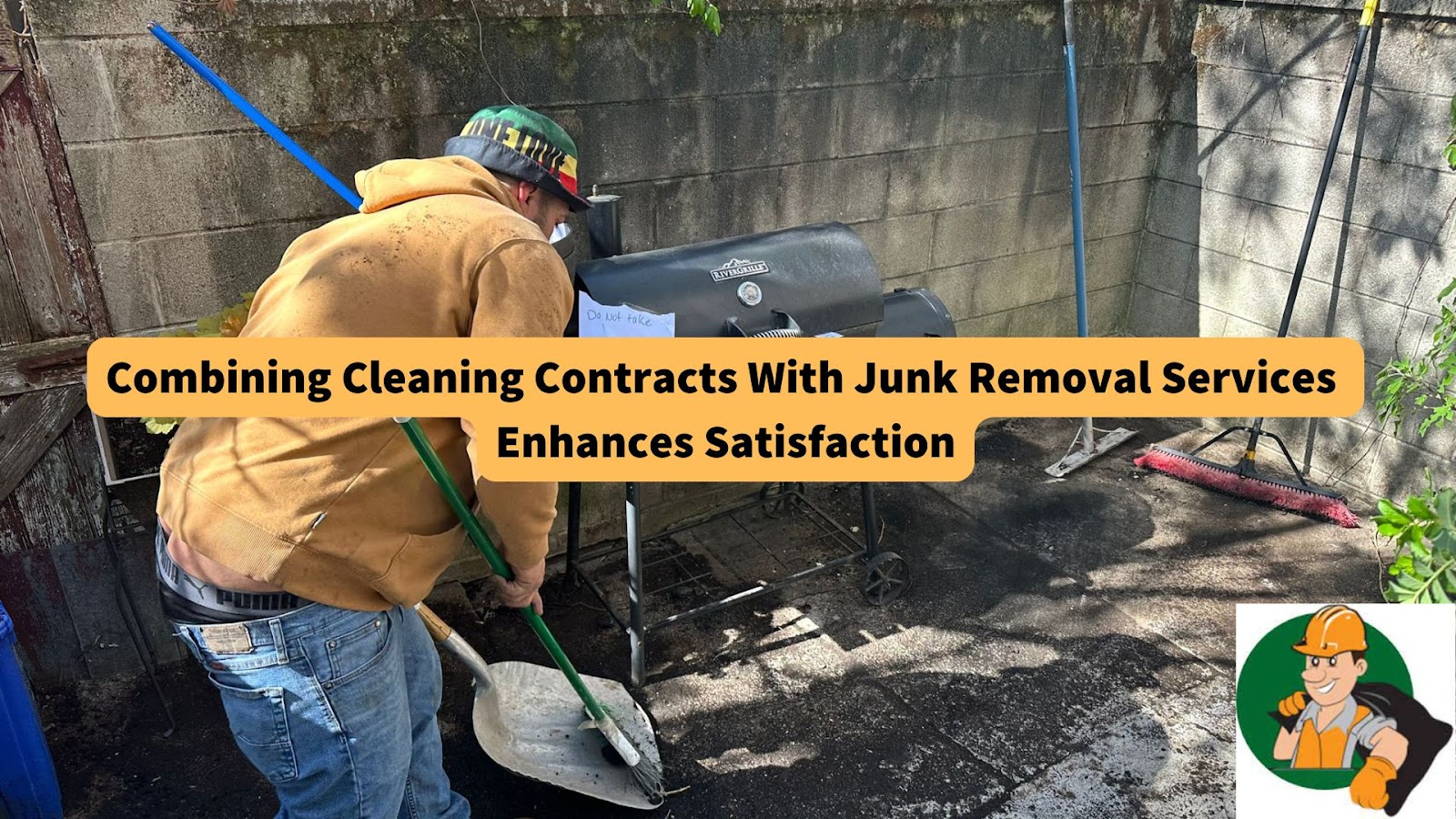 Cleaning Contract Enhance Junk Removal Service - EZ CleanUp