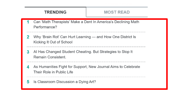 Educational Blog Posts