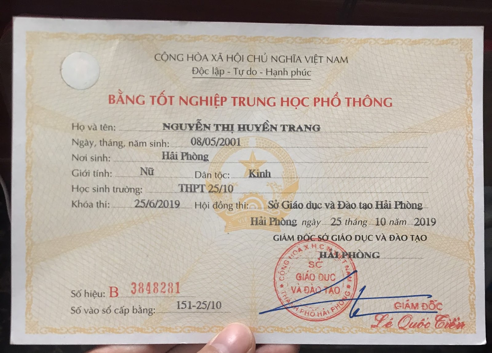 Các Bước Làm Bằng Cấp 3 Tại Hải Phòng