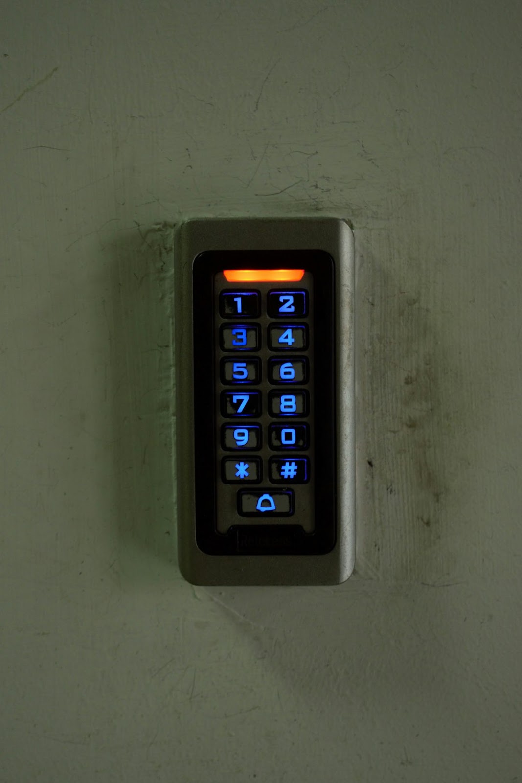 Smart security system interface