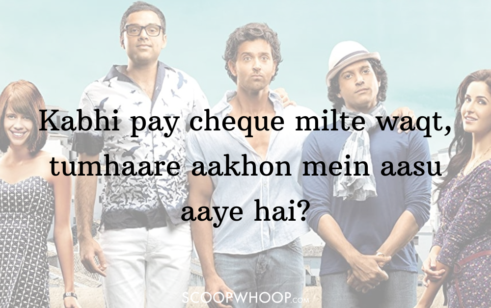 zindagi na milegi dobara dialogues