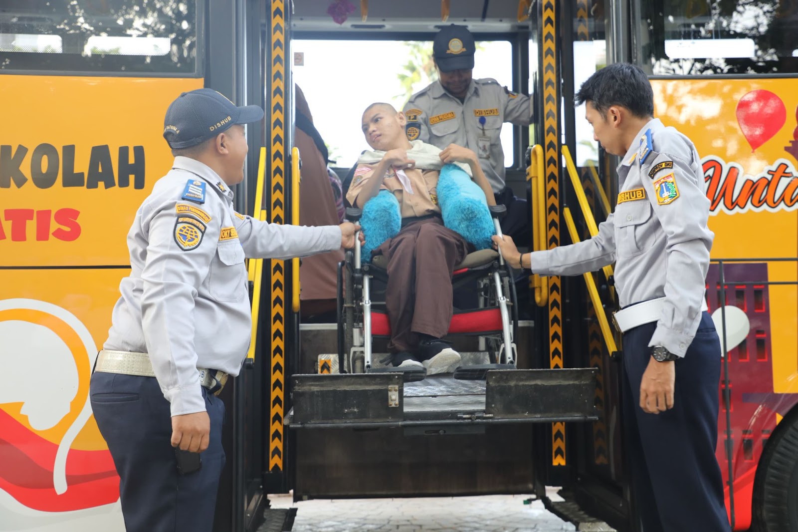 Upaya Jakarta Inklusi Disabilitas lewat Bus Sekolah Disabilitas