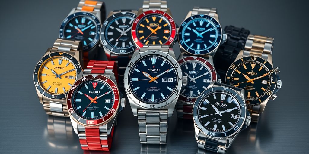 Custom Seiko watches with unique designs