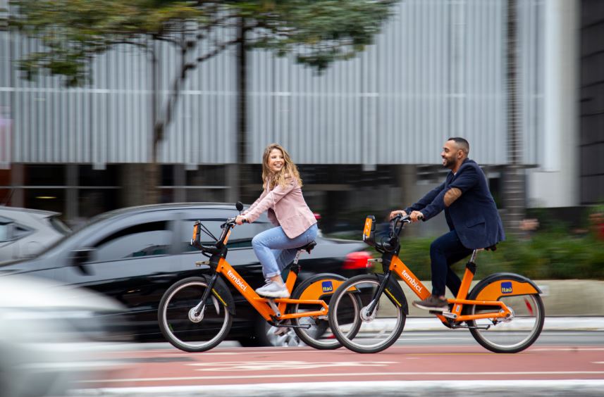 Bike Itaú incentiva a economia de CO2 na semana da mobilidade