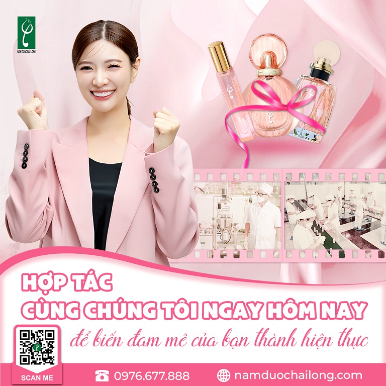 Gia công nước hoa Hậu Giang tại Nam dược Hải Long giúp chủ đầu tư sở hữu sản phẩm độc quyền