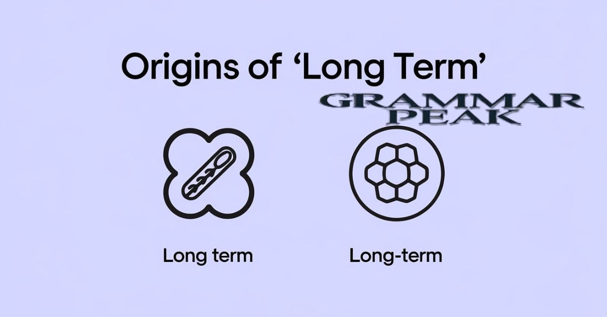 Origins of “Long Term” and “Long-Term”