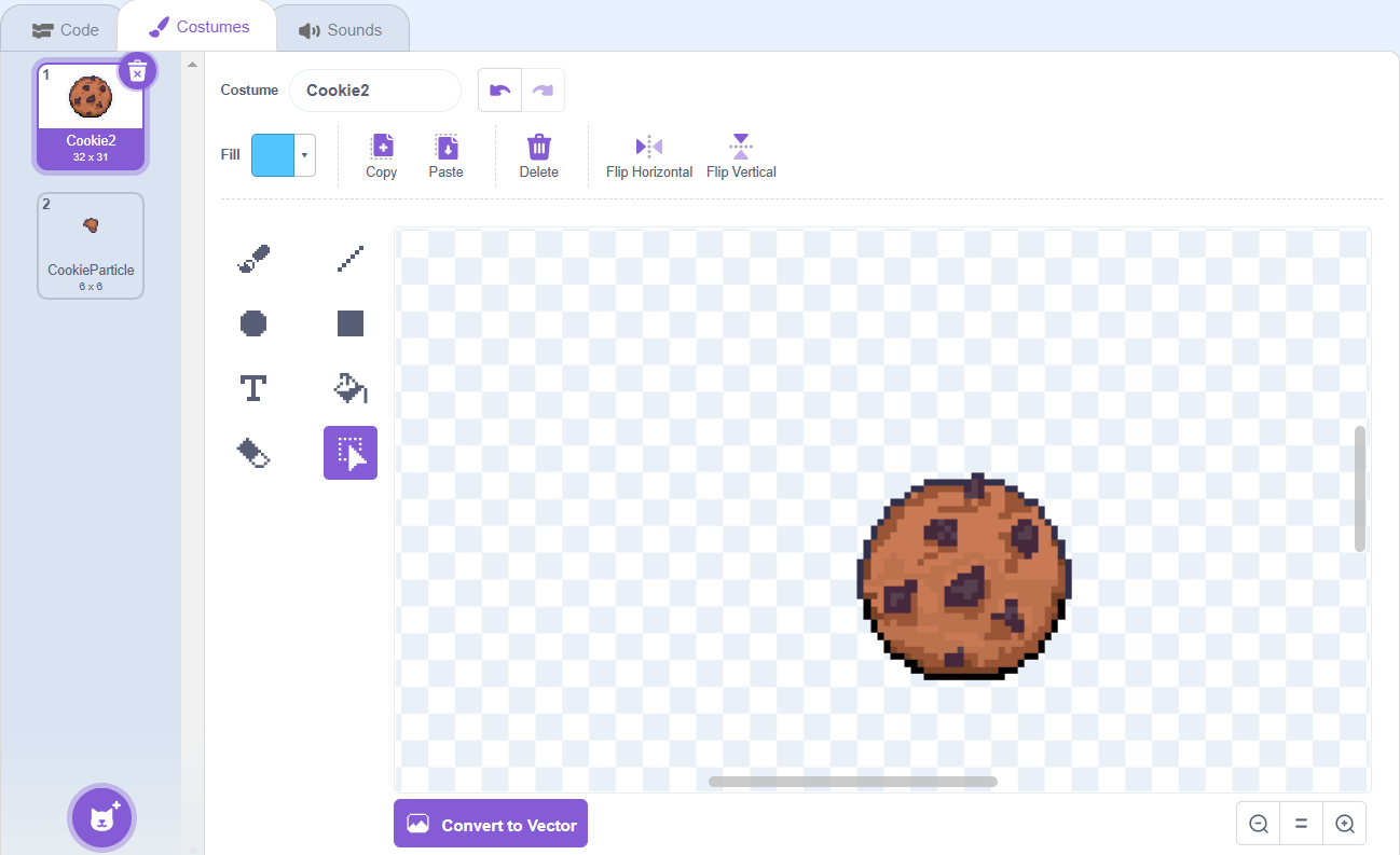 Cookie & Cookie Particles