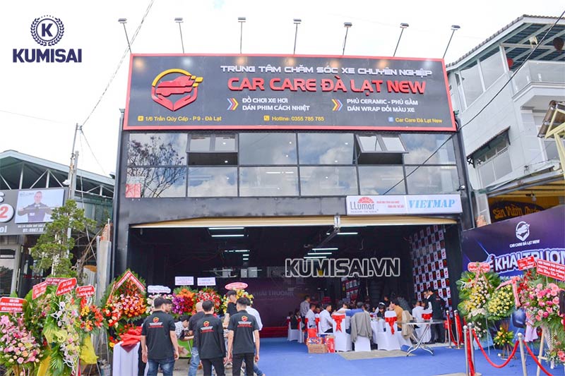 Tiệm rửa xe Carcare Đà Lạt New