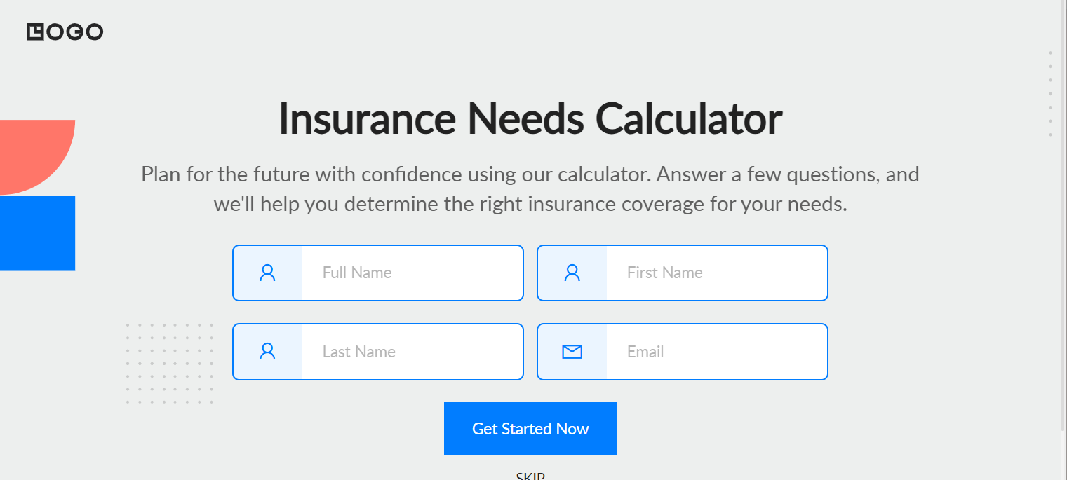 insurance needs calculator