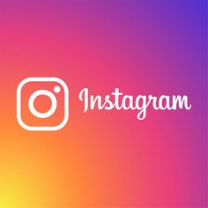 This contains an image of the instagram logo on a colorful background