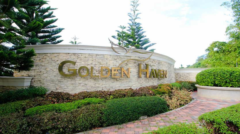 Signage of Golden Haven Memorial Parks