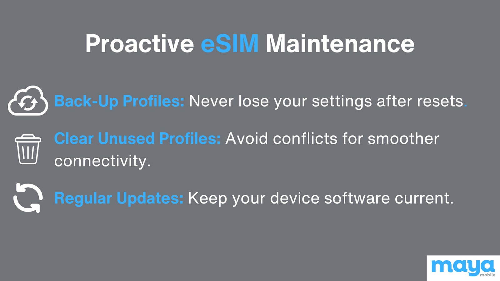 Activate eSIM Profiles Before Switching