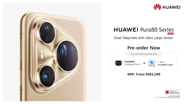 HUAWEI PURA 80 SERIES LANDS IN MALAYSIA WITH NEXT-GEN CAMERA CAPABILITIES AND ICONIC STYLE