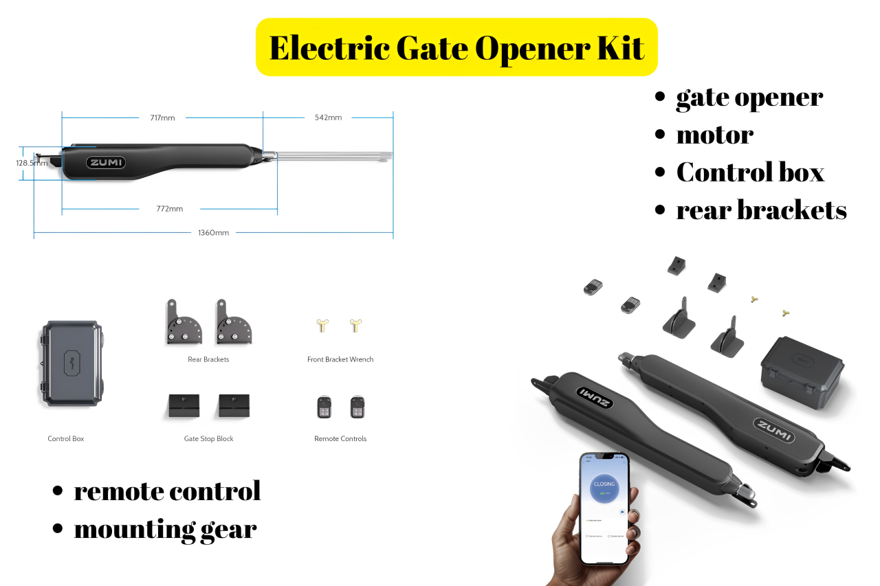 gate opener system