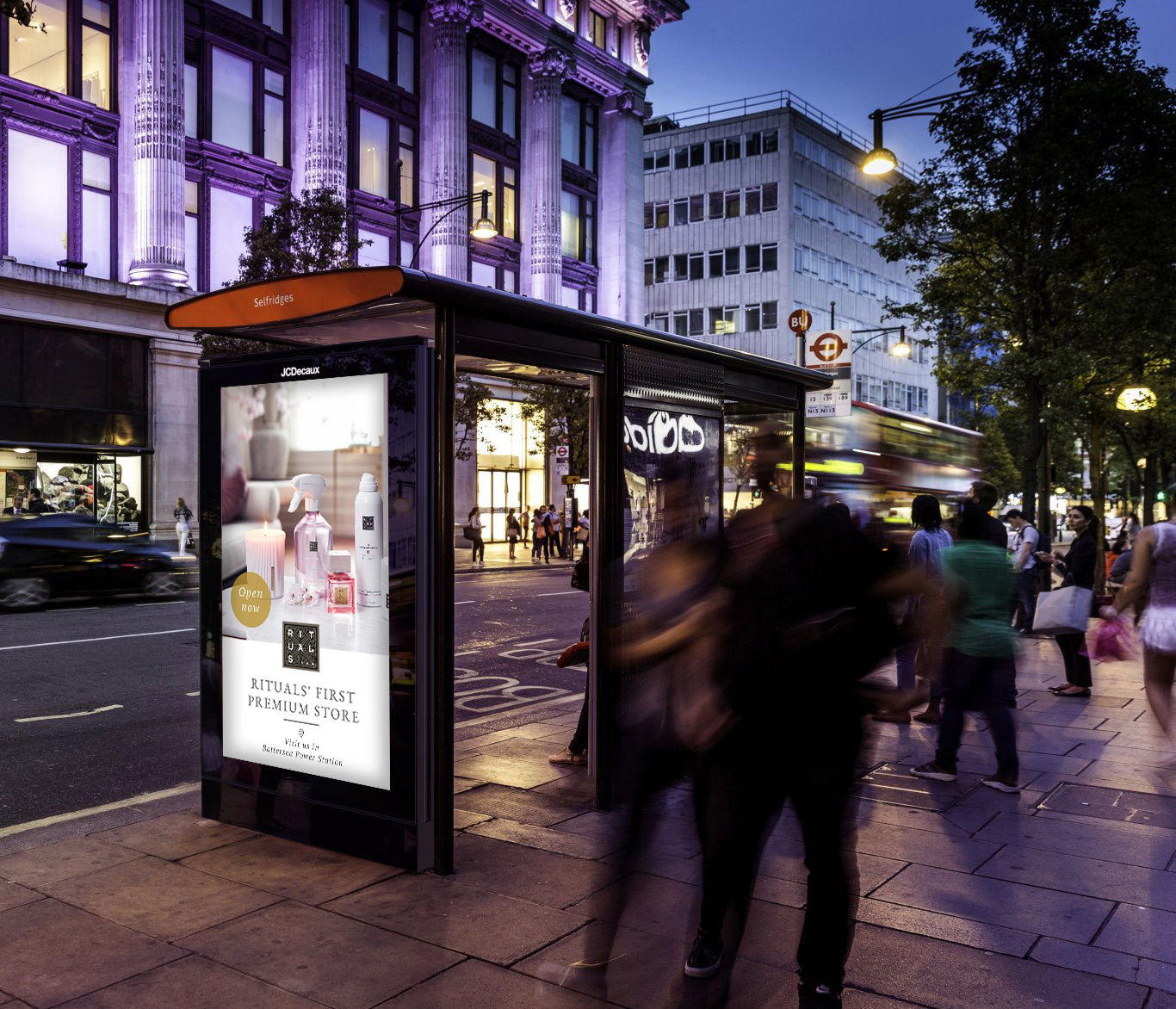 rituals international dooh campaign