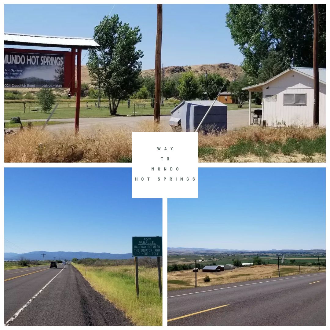 Roads to Mundo Hot Springs