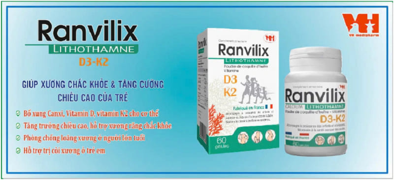 Ranvilix – Hỗ trợ sức khỏe xương khớp toàn diện