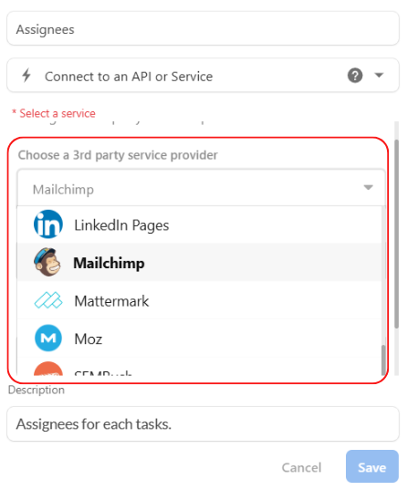 API Connection