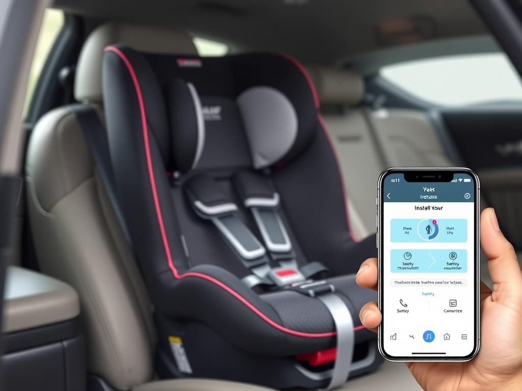 Smart car seat with app integration for car seat buying guide 2025