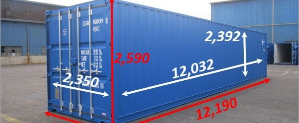 Container 40 Feet Là Bao Nhiêu Tấn