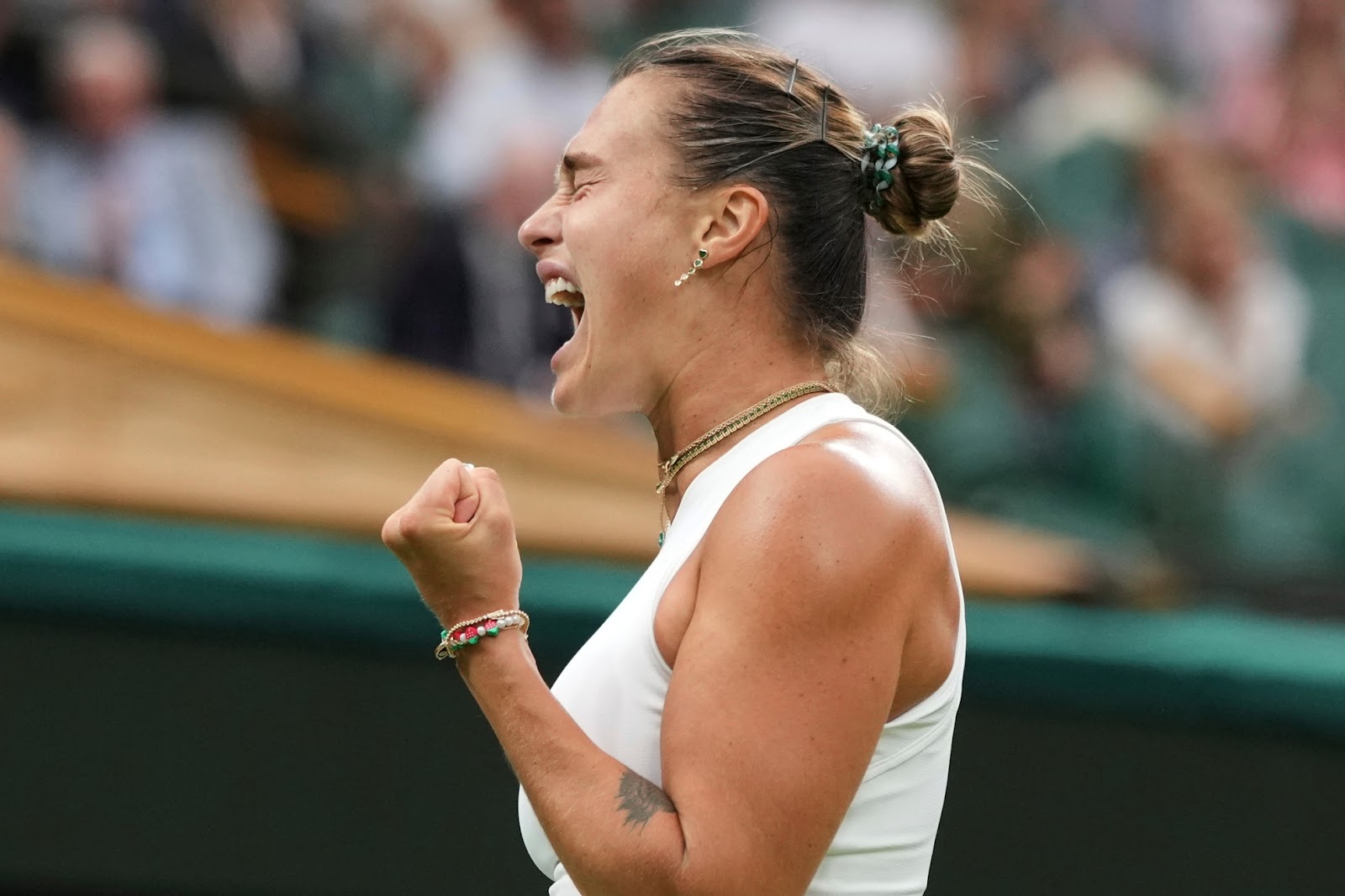 Арина Соболенко вышла в четвертьфинал Уимблдона