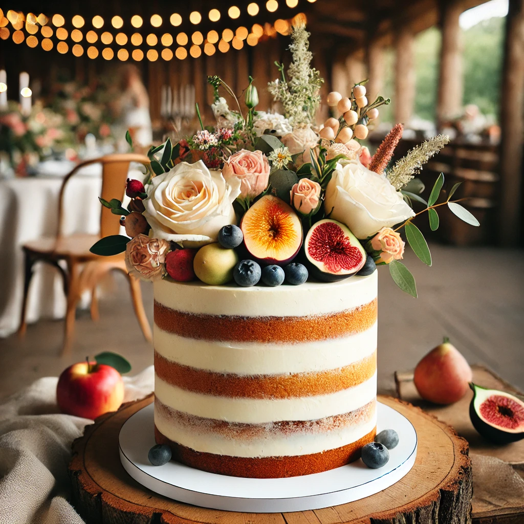 Modern Naked Cakes