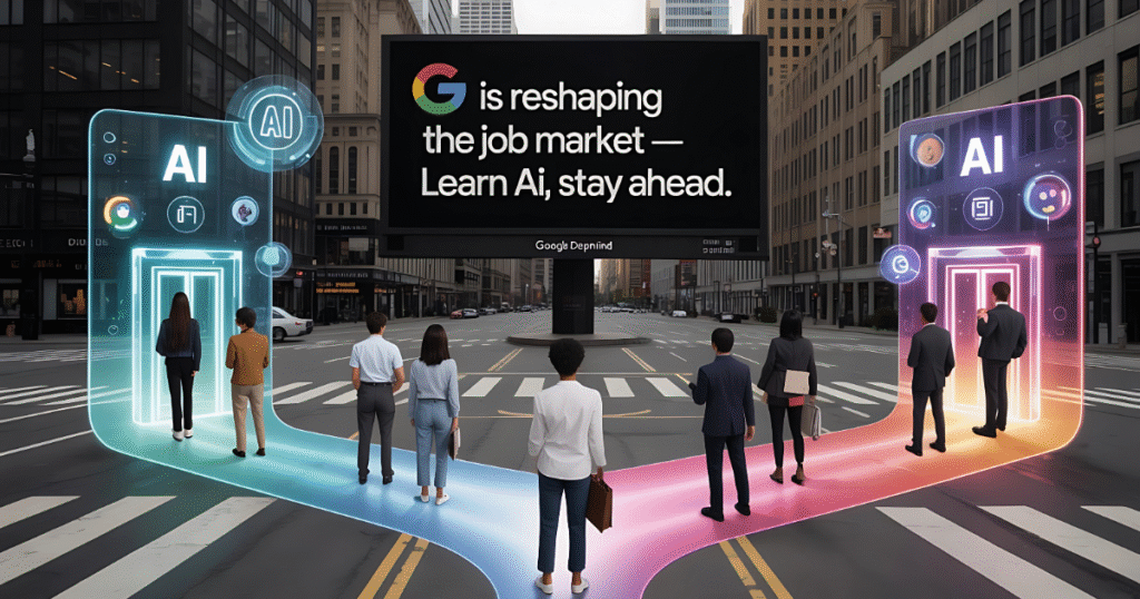 Google deepmind ceo says Gen Z must learn AI or risk being left out.