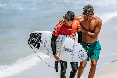 Mateus Herdy perde a chance de classificação para o CT 2025 (Foto: WSL)