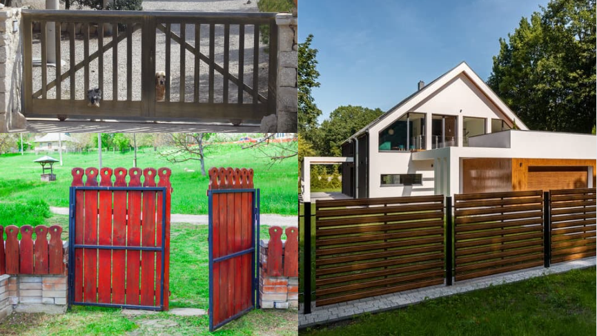 how to build a wood gate
