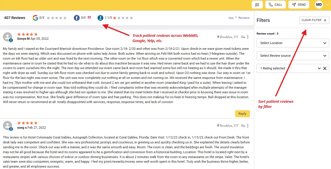 Improve Online Reputation and Review for Hospitals Using Emitrr