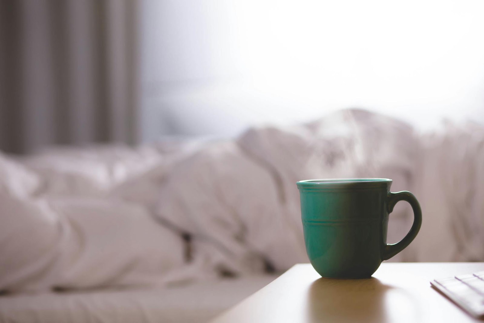 Image of a focused individual working with tea