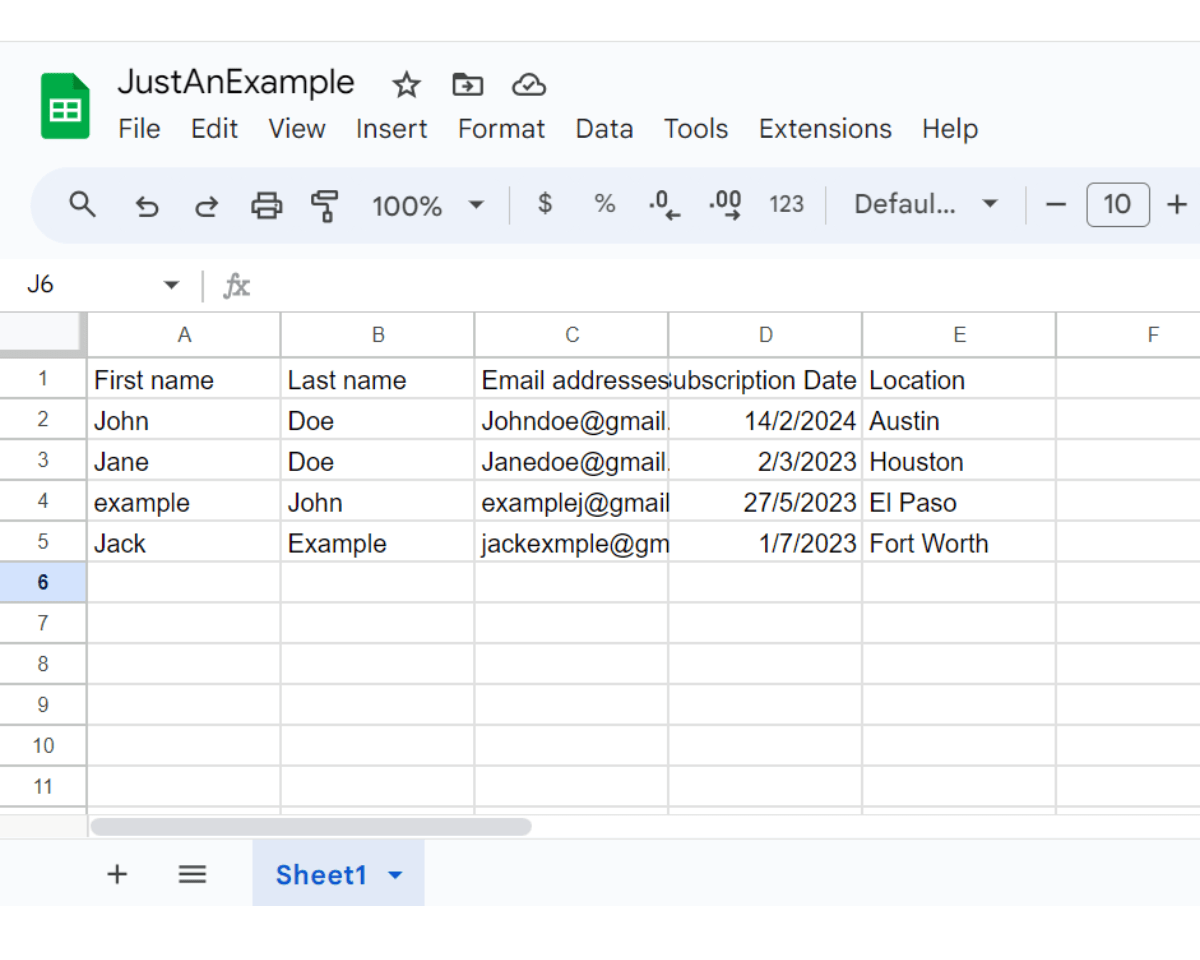 How to use merge tags in Mailsuite: Prepare your data source