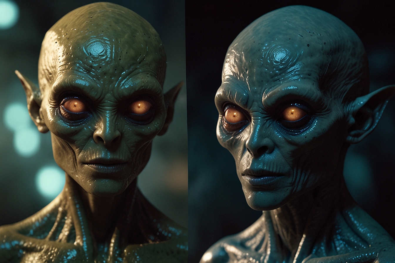 Evil Female Alien Burla