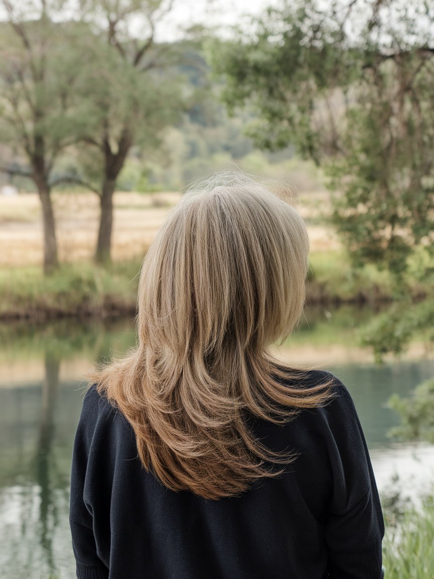 29. Layered Shag for Long Hair