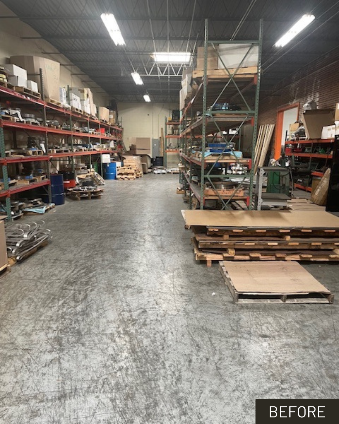 Before Picture of Dovee Facility