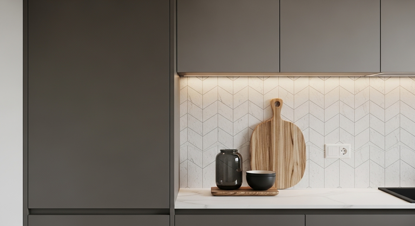 Matte Finishes of kitchen 