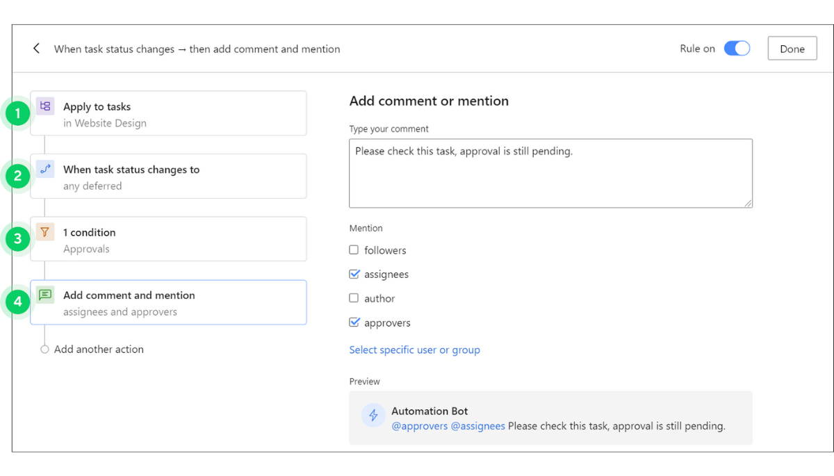 Wrike Workflow Automation